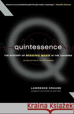 Quintessence Lawrence M. Krauss 9780465037414 Basic Books