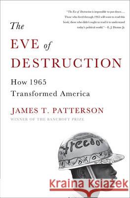 The Eve of Destruction: How 1965 Transformed America James T. Patterson 9780465064878 Basic Books (AZ)
