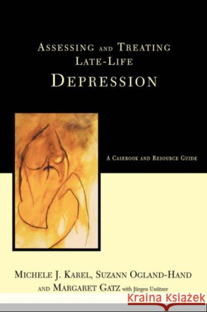 Assessing and Treating Late-Life Depression: A Casebook and Resource Guide Karel, Michele J. 9780465095438 Basic Books