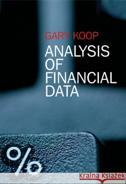 Analysis of Financial Data Gary Koop 9780470013212 0