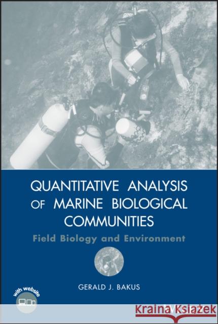analysis marine  Bakus, Gerald J. 9780470044407 Wiley-Interscience