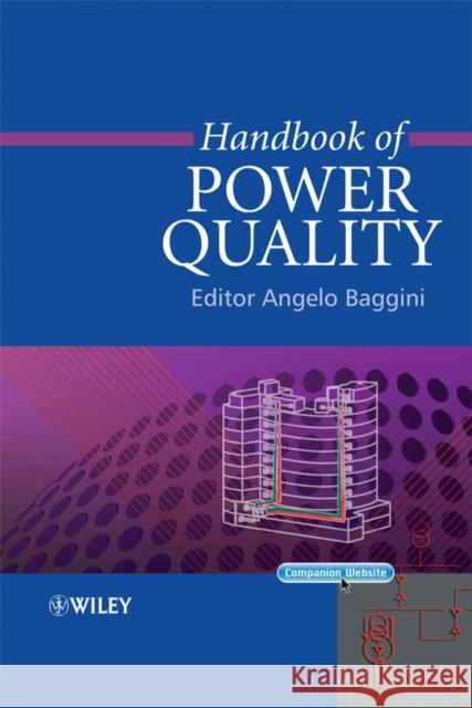 Handbook of Power Quality Angelo Baggini 9780470065617 John Wiley & Sons