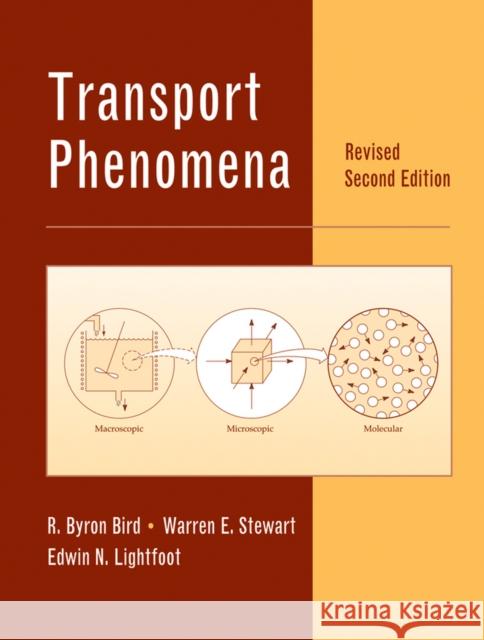 Transport Phenomena R Byron Bird 9780470115398