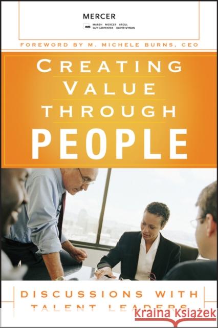 Creating Value Through People Mercer LLC 9780470124154 John Wiley & Sons