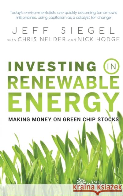 Renewable Energy Siegel, Jeff 9780470152683 John Wiley & Sons