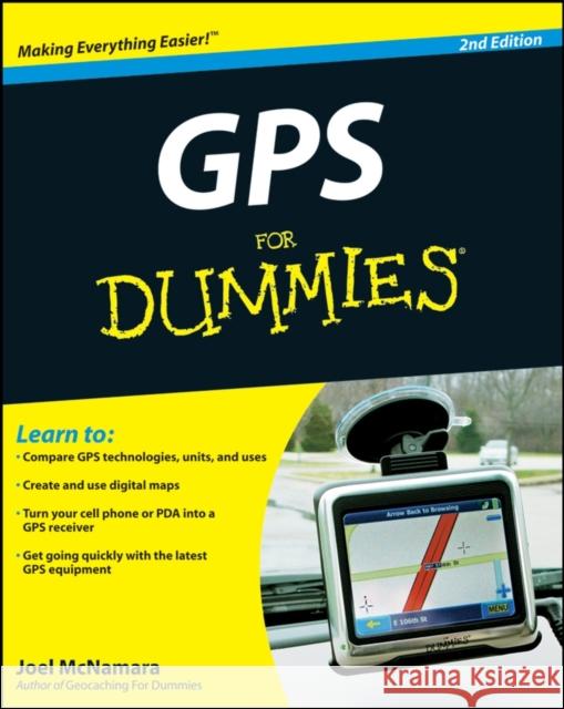 GPS for Dummies McNamara, Joel 9780470156230 0