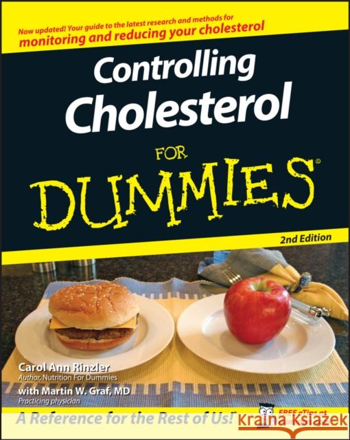 Controlling Cholesterol for Dummies Rinzler, Carol Ann 9780470227596