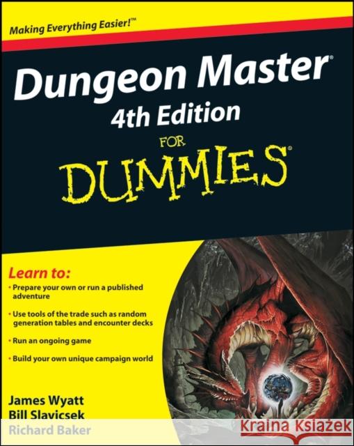 Dungeon Master For Dummies James Wyatt 9780470292914 John Wiley & Sons Inc