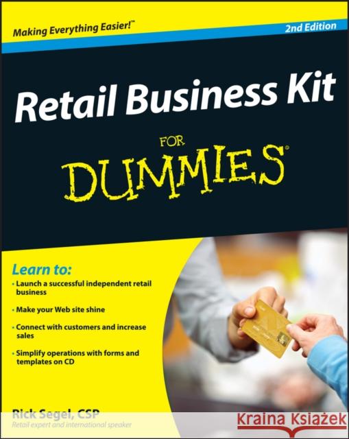 retail business kit for dummies  Segel, Rick 9780470293300