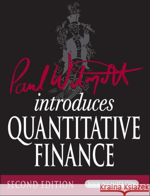 Paul Wilmott Introduces Quantitative Finance [With CDROM] Wilmott, Paul 9780470319581
