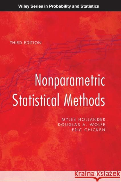 Nonparametric Statistical Meth Hollander, Myles 9780470387375 Wiley-Blackwell (an imprint of John Wiley & S