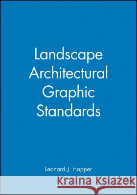 Landscape Architectural Graphic Standards, 1.0 CD-ROM Network Version Leonard J. Hopper 9780470395370 John Wiley & Sons