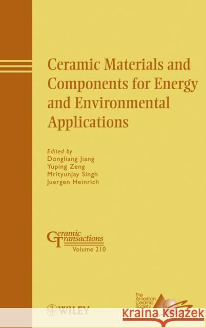 Ceramic Transactions Volume 210 Jiang, Dongliang 9780470408421