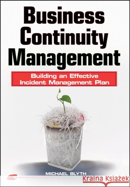 Continuity Management W/URL Blyth, Michael 9780470430347