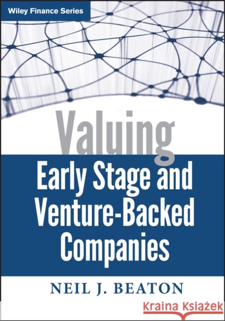Valuing Early Stage Beaton, Neil J. 9780470436295