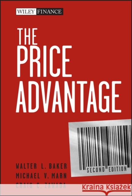 The Price Advantage [With Access Code] Baker, Walter L. 9780470481776 0