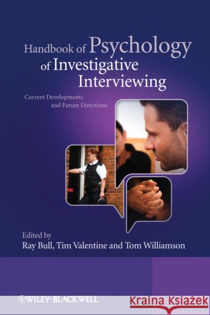 Handbook of Psychology of Inve Bull, Ray 9780470512678 John Wiley & Sons