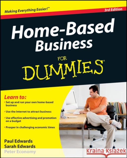 Home-Based Business for Dummies Edwards, Sarah 9780470538050 0