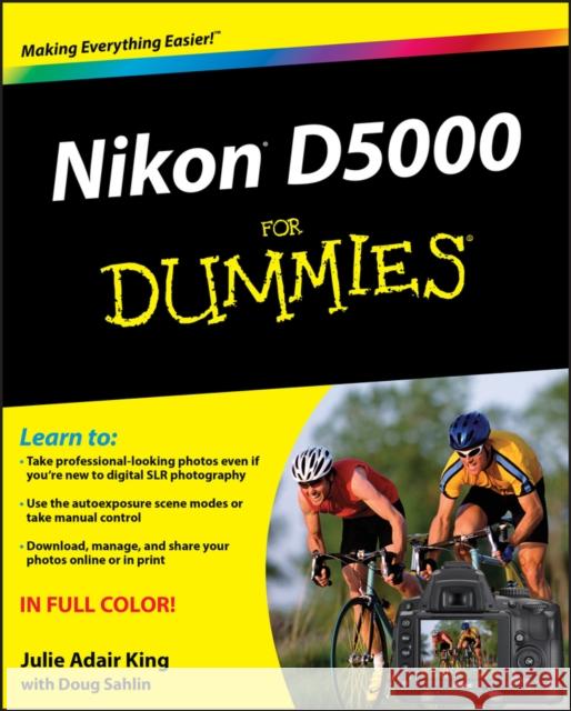 Nikon D5000 For Dummies Julie Adair King 9780470539699 0
