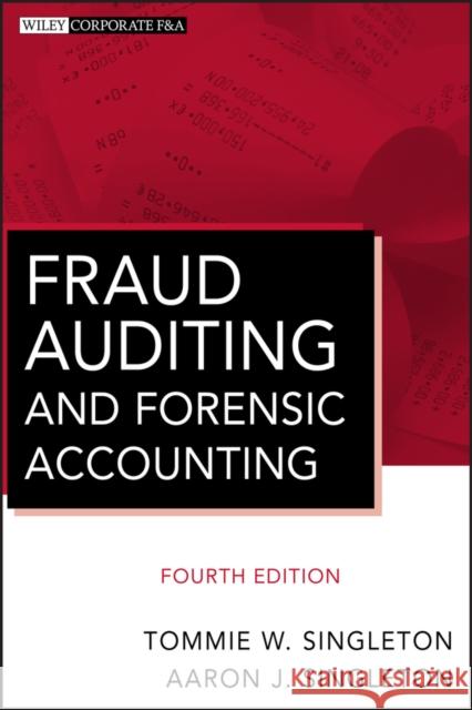 Fraud Auditing 4E Singleton, Tommie W. 9780470564134 0
