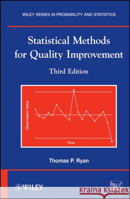 Quality Improvement 3e Ryan, Thomas P. 9780470590744 John Wiley & Sons