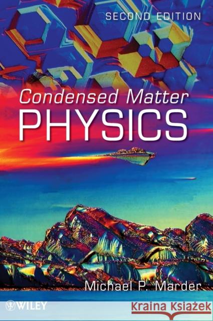 Condensed Matter Physics 2e Marder 9780470617984 John Wiley & Sons