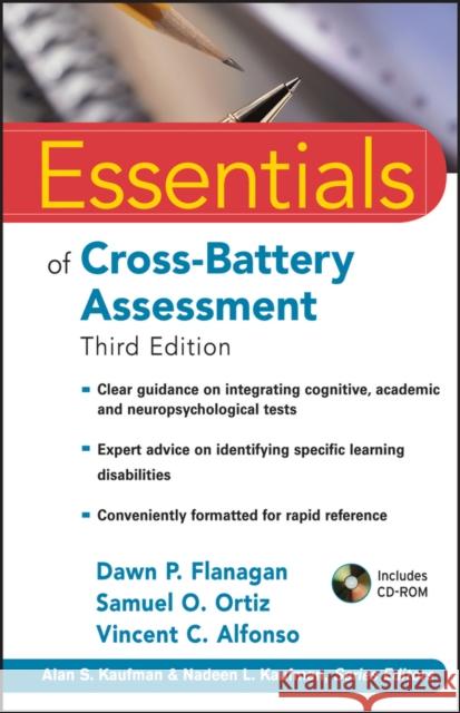 Essentials of Cross-Battery Assessment Dawn P Flanagan 9780470621950