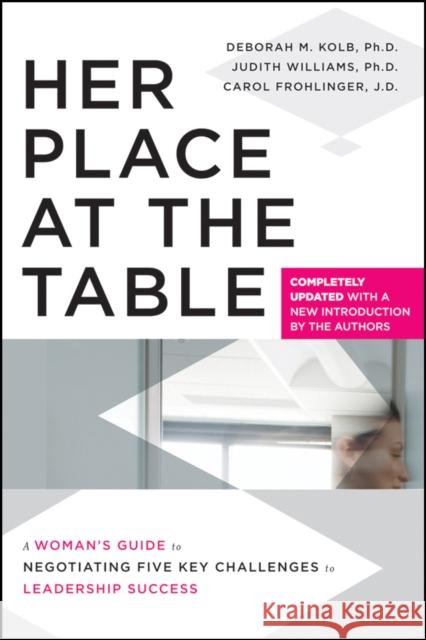 Her Place at the Table Kolb, Deborah M. 9780470633755 0