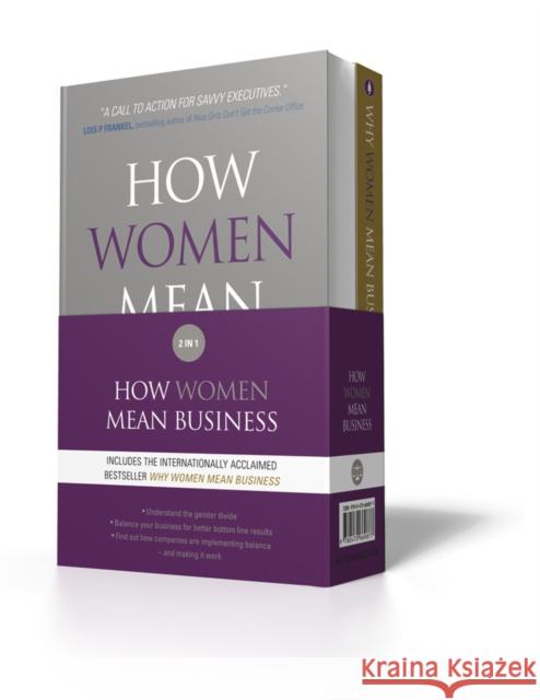 Why Women Mean Business + How Women Mean Business Set Avivah Wittenberg-Cox Alison Maitland 9780470669877 John Wiley & Sons