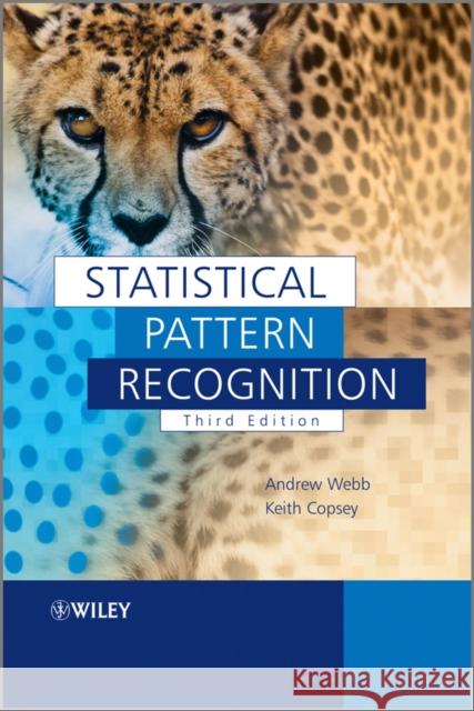 Statistical Pattern Recognition Andrew Webb Keith Derek Copsey Gavin Cawley 9780470682272 