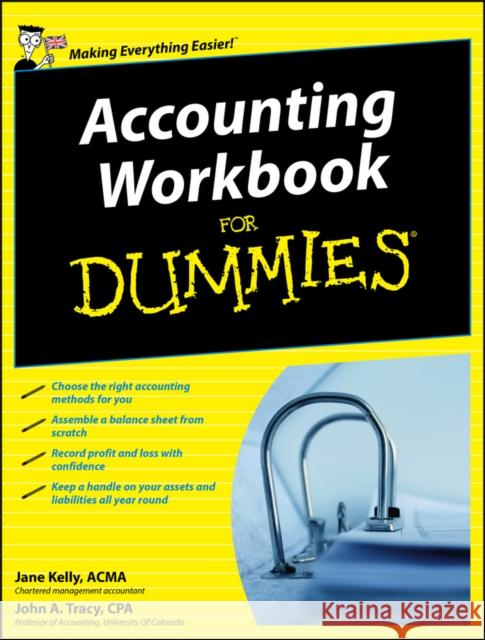 Accounting Workbook For Dummies Jane Kelly 9780470747162