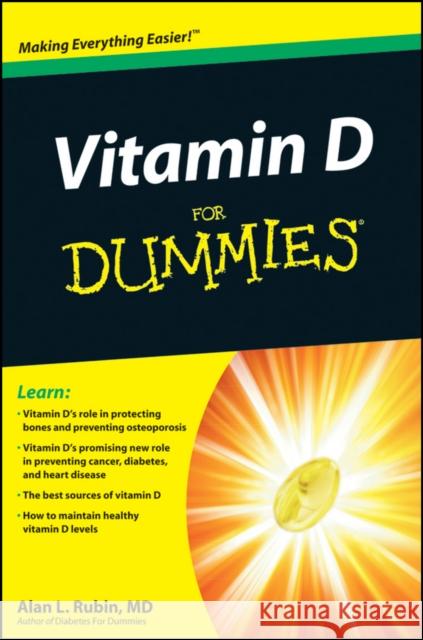 Vitamin D For Dummies Alan L Rubin 9780470891759