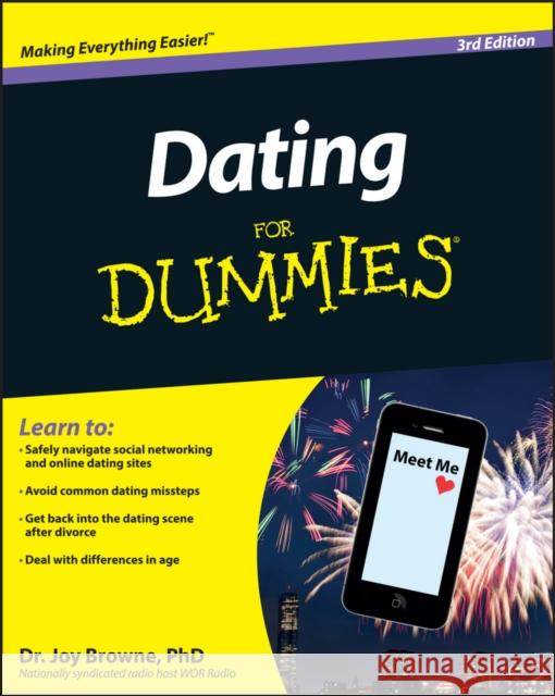 Dating For Dummies Joy Browne 9780470892053