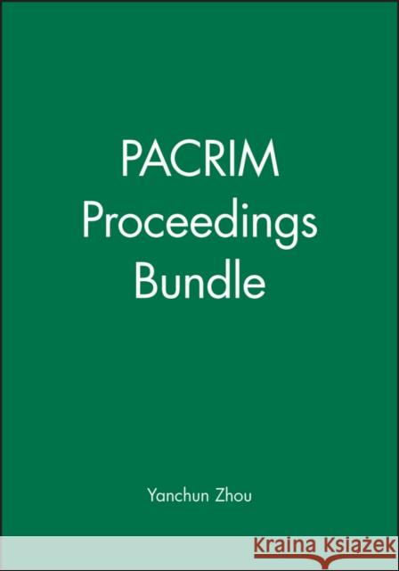 Pacrim Proceedings Bundle Zhou, Yanchun 9780470939185