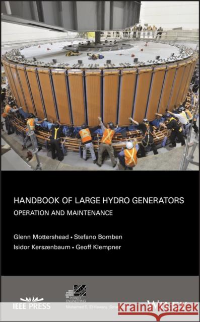 Handbook of Large Hydro Generators: Operation and Maintenance Bomben, Stefano 9780470947579