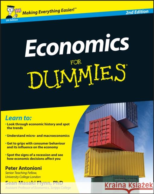 Economics For Dummies, UK Edition Sean Masaki Flynn 9780470973257
