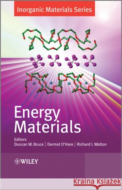 Energy Materials  9780470997529 JOHN WILEY AND SONS LTD