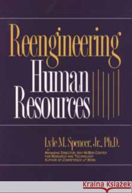 Human Resources Spencer, Lyle M. 9780471015352 John Wiley & Sons