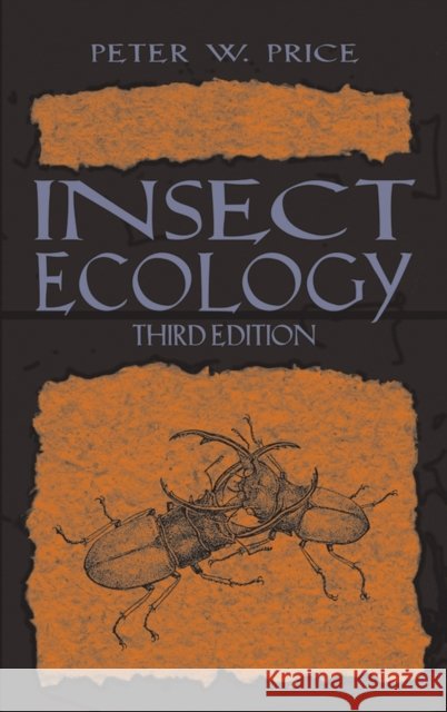 Insect Ecology Peter W. Price Price 9780471161844