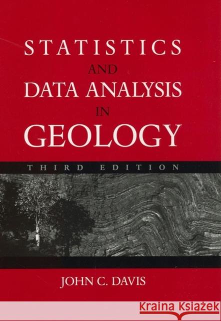 Statistics and Data Analysis in Geology John C. Davis 9780471172758 John Wiley & Sons