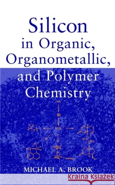 Silicon in Organic, Organometallic, and Polymer Chemistry Michael A. Brook 9780471196587