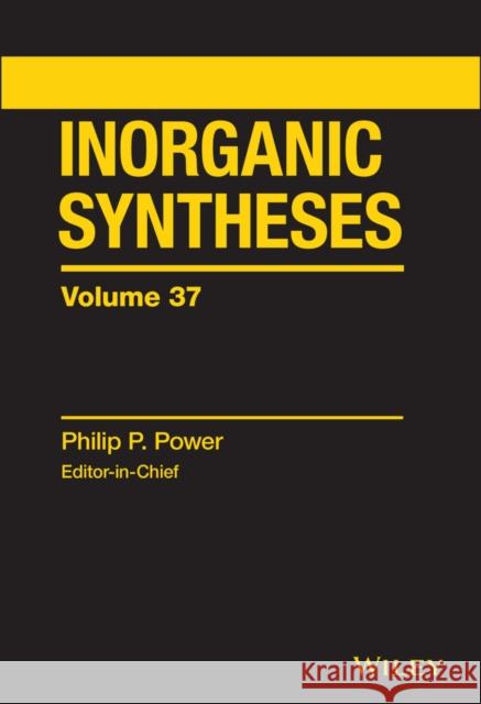 Inorganic Syntheses, Volume 33 Coucouvanis, Dimitri 9780471208259 Wiley-Interscience