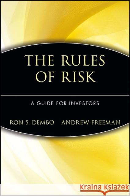 Seeing Tomorrow: Rewriting the Rules of Risk Dembo, Ron S. 9780471247364 John Wiley & Sons