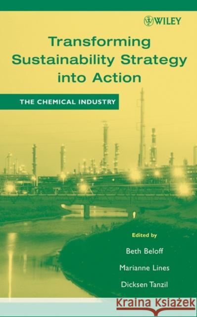 Transforming Sustainability Strategy Into Action: The Chemical Industry Beloff, Beth 9780471644453 Wiley-Interscience