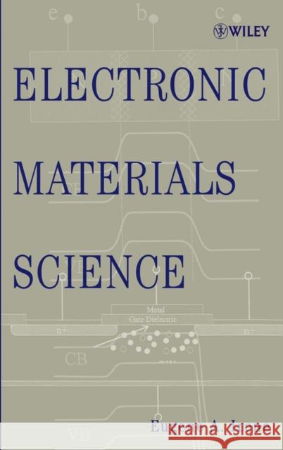 Electronic Materials Science Eugene A. Irene Irene 9780471695974 Wiley-Interscience