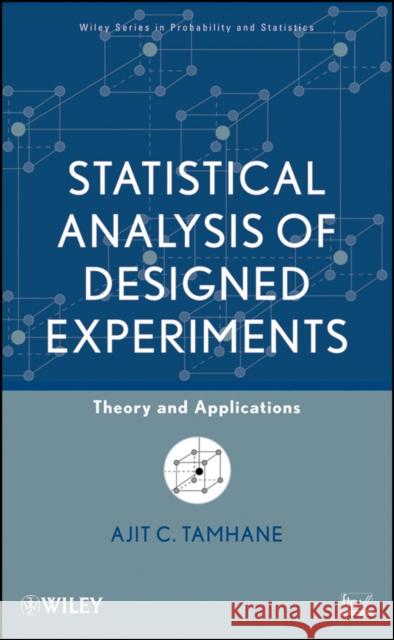 Statistical Analysis Tamhane, Ajit C. 9780471750437 John Wiley & Sons