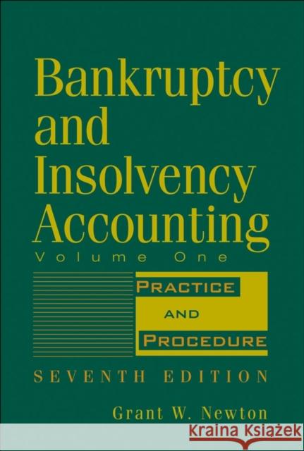 Bankruptcy 7e Vol 1 Newton, Grant W. 9780471787617 John Wiley & Sons