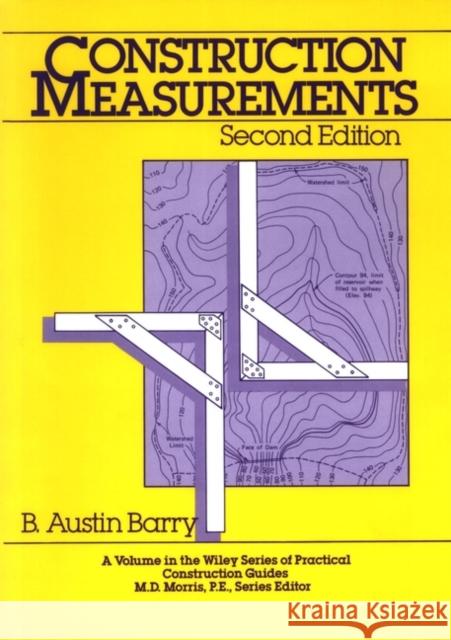 Construction Measurements Austin B. Barry B. Austin Barry Dent Barry 9780471836636