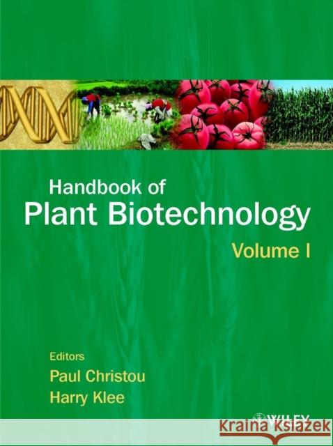Handbook of Plant Biotechnology : 2 Volume Set  9780471851998 JOHN WILEY AND SONS LTD