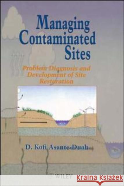 Managing Contaminated Sites: Problem Diagnosis and Development of Site Restoration Asante-Duah, D. Kofi 9780471966333 John Wiley & Sons